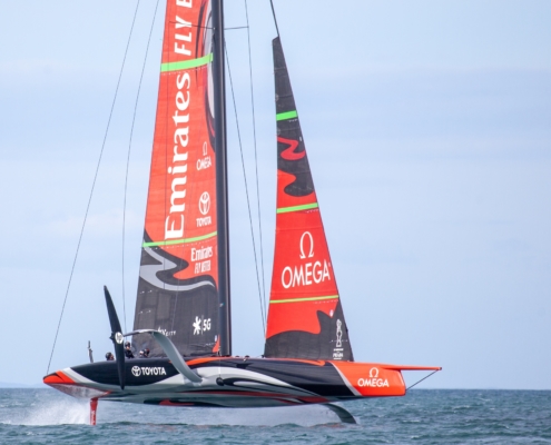 AC75 Emirates Team New Zealand